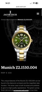 Jacob Zech Original horloge – Munich Z2.1530.004 – NIEUW, Verzenden, Nieuw, Polshorloge