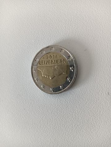 Munt 2€ Letzebuerg 2014 beschikbaar voor biedingen