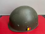 Militaite Helm Belgisch Leger "ABL 1981", Verzamelen, Verzenden, Landmacht, Helm of Baret