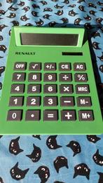Objet publicitaire calculatrice voiture Renault, Ophalen of Verzenden, Zo goed als nieuw