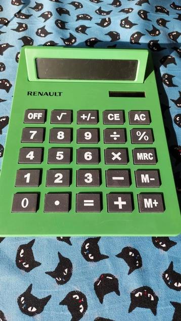 Objet publicitaire calculatrice voiture Renault  beschikbaar voor biedingen