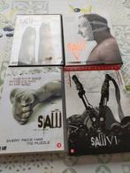 Vijf Dvd's voor de liefhebbers van horror.Saw., CD & DVD, DVD | TV & Séries télévisées, Comme neuf, Horreur, Enlèvement