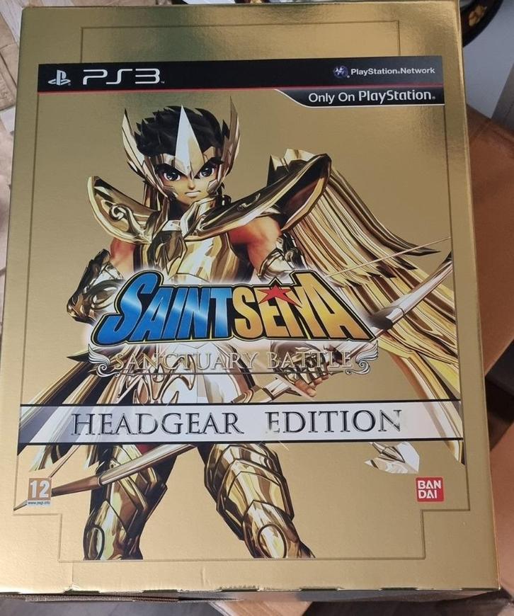 Bandai Seiya Sagittarius helm PS3 headgear editie, Verzamelen, Beelden en Beeldjes, Zo goed als nieuw, Fantasy, Ophalen