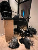 Cybex Trio Priam 4 Black zwart Luxe reiswieg Cloud T i-Size, Kinderen en Baby's, Kinderwagens en Combinaties, Ophalen, Zo goed als nieuw