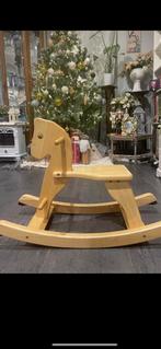 Jouet d’enfants/Cheval à bascule en bois, Enlèvement, Comme neuf