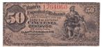 Cuba, 50 centavos, 1889, Timbres & Monnaies, Billets de banque | Amérique, Amérique centrale, Envoi, Billets en vrac