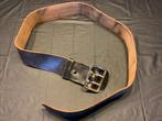 Ceinturon Police Belge en cuir époque, Collections, Enlèvement ou Envoi