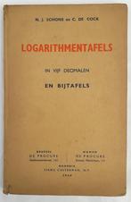 Antiek Boek - Logarithmentafels 1940, Antiquités & Art, Enlèvement ou Envoi