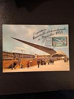 Cartes Expo 1958 avec timbres, Enlèvement ou Envoi