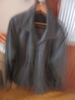 Lederen jas heren Donar maat 52 grijs, Kleding | Heren, Jassen | Winter, Ophalen of Verzenden, Maat 52/54 (L), Grijs, Andere
