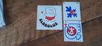 stickers 1977 en 1978 rode kruis / globulus j defrere, Verzamelen, Nieuw, Bedrijf of Vereniging, Ophalen of Verzenden