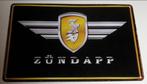 ZUNDAPP : Metalen Bord Logo Zundapp Brommer - Motor, Verzenden, Nieuw, Reclamebord