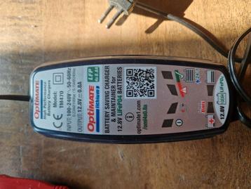 Lithium accu druppellader Optimate TM470 beschikbaar voor biedingen