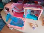 Barbie inklapbare camper en accessoires, Enfants & Bébés, Comme neuf, Enlèvement ou Envoi, Accessoires