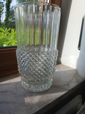 Antieke glazen vaas