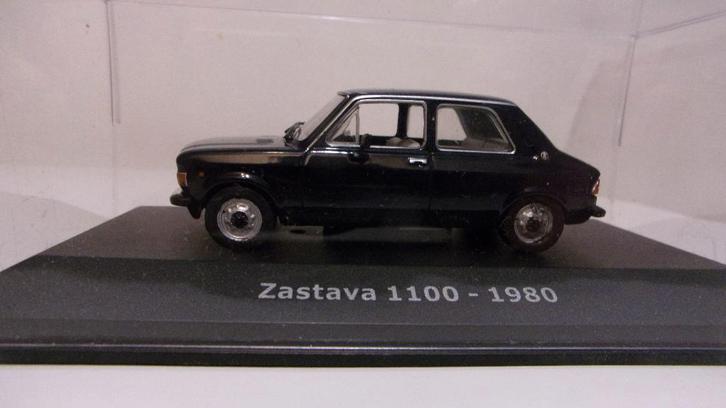 ZASTAVA 1100 1980.1/43 HACHETTE COMME NEUVE,VITRINE, Hobby & Loisirs créatifs, Voitures miniatures | 1:43, Comme neuf, Voiture