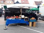 MARKTPARASOL, Ophalen, 2 tot 3 meter, Zo goed als nieuw, Waterdicht