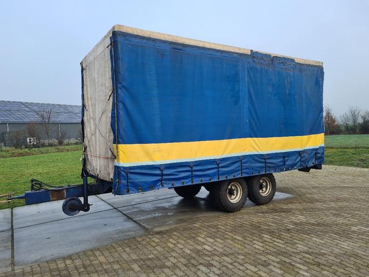 Mako tandemas zeilenwagen, olie geremd, pendeltandem, Zakelijke goederen, Machines en Bouw | Onderdelen, Ophalen