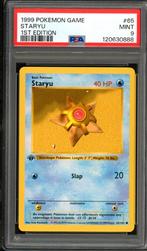 Staryu 1st Edition PSA 9 - 65/102 - Base Set 1999, Hobby en Vrije tijd, Verzamelkaartspellen | Pokémon, Ophalen of Verzenden, Zo goed als nieuw