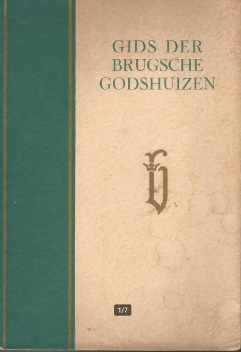 Gids der Brugsche Godshuizen, Livres, Histoire & Politique, Comme neuf, Enlèvement ou Envoi