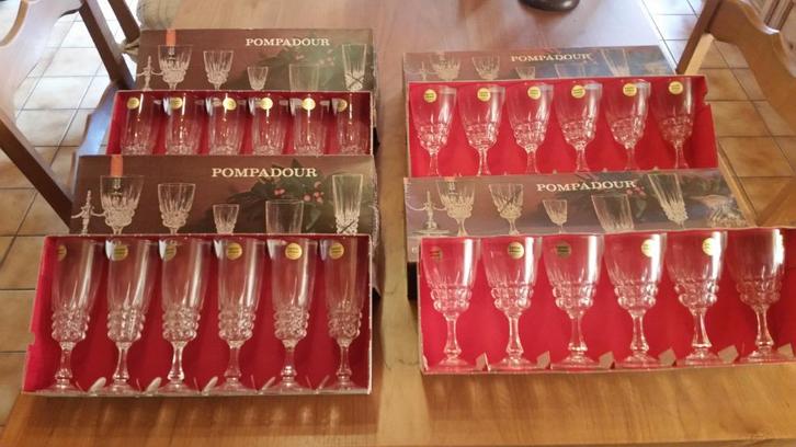 Glazen : Cristal d'arques, Verzamelen, Glas en Drinkglazen, Nieuw, Overige typen, Ophalen