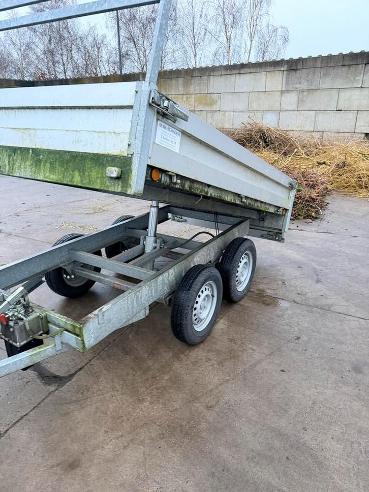 Aanhangwagen kieper niet geremd, Autos : Divers, Remorques, Comme neuf, Enlèvement