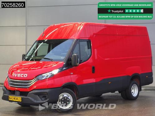 Iveco Daily 35C21 210PK Automaat L2H2 2025model ACC CarPlay, Auto's, Bestelwagens en Lichte vracht, Bedrijf, Te koop, Achteruitrijcamera