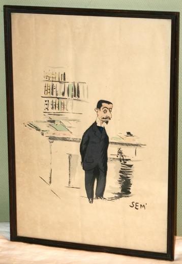 Georges Goursat (SEM) - (1863-1934) - Kleuren litho