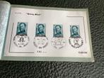 Postzegels Koning Albert ., Met stempel, Koninklijk huis, Ophalen, 1e dag stempel