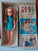 Vintage Furga Alta Moda poppen Sylvie en Sheila jaren 60, Ophalen of Verzenden, Gebruikt, Pop