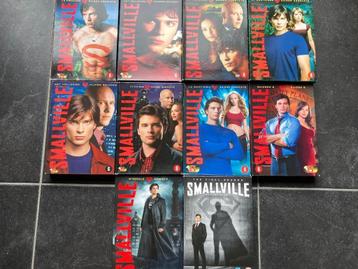 Smallville seizoen 1-10 dvd , nederlandstalige ondertitels  beschikbaar voor biedingen