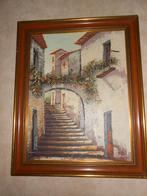 Schilderij met zuiders tafereel, Enlèvement ou Envoi