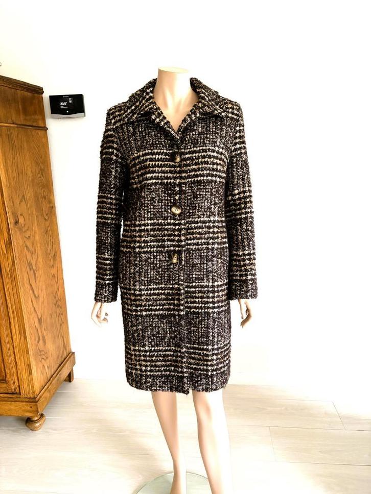 River Woods Statement Coat – Maat 38 – Chic & Goudaccenten, Kleding | Dames, Jassen | Winter, Zo goed als nieuw, Maat 38/40 (M)