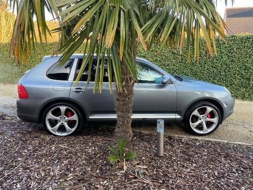 porche cayenne turbo lpg en lichte vracht, Auto's, Porsche, Particulier, Cayenne, Radio, Trekhaak, LPG, 4 deurs, Automaat, Zilver of Grijs