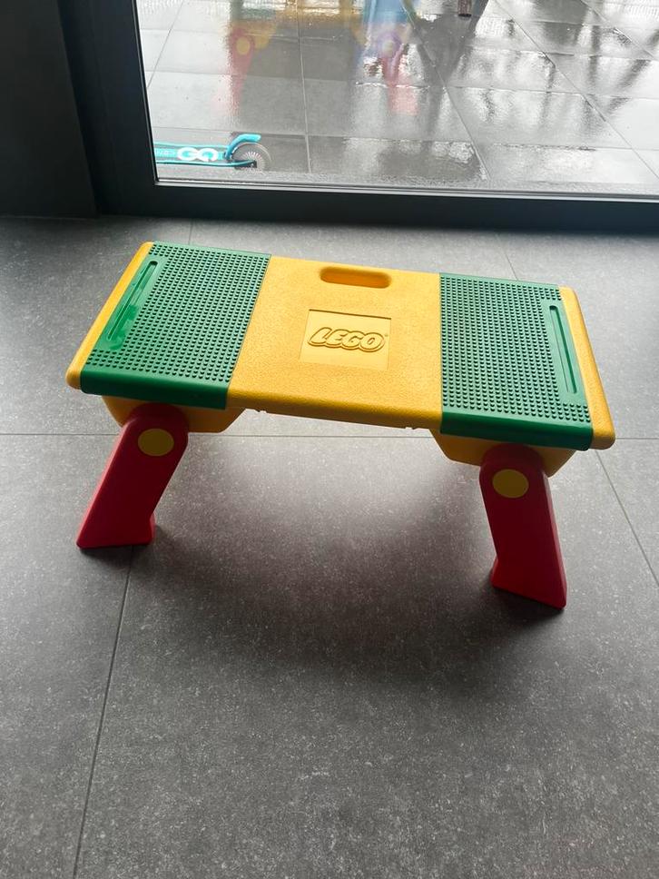 Vintage LEGO Bouwtafel Inklapbaar – Ideaal voor LEGO, Kinderen en Baby's, Speelgoed | Speeltafels, Zo goed als nieuw, Ophalen