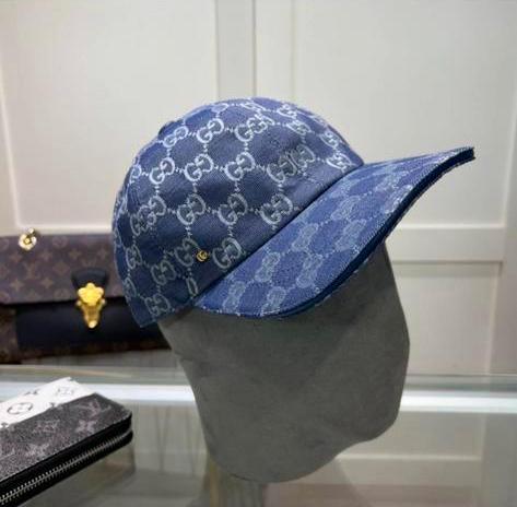 Gucci Dubai blue cap/pet, Kleding | Heren, Hoeden en Petten, Zo goed als nieuw, Pet, Verzenden