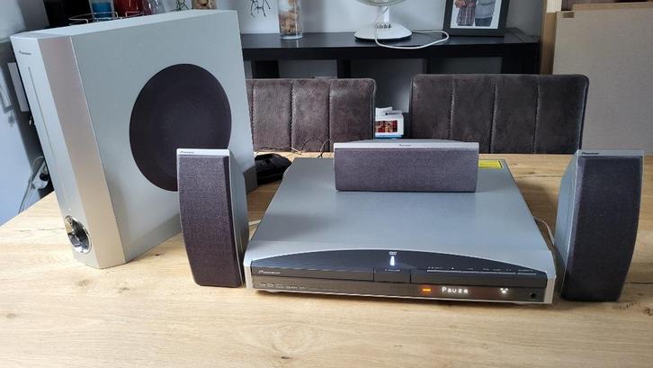 Pioneer home cinema systeem, Audio, Tv en Foto, Home Cinema-sets, Gebruikt, Dvd-speler, 3.1-systeem, 70 watt of meer, Pioneer