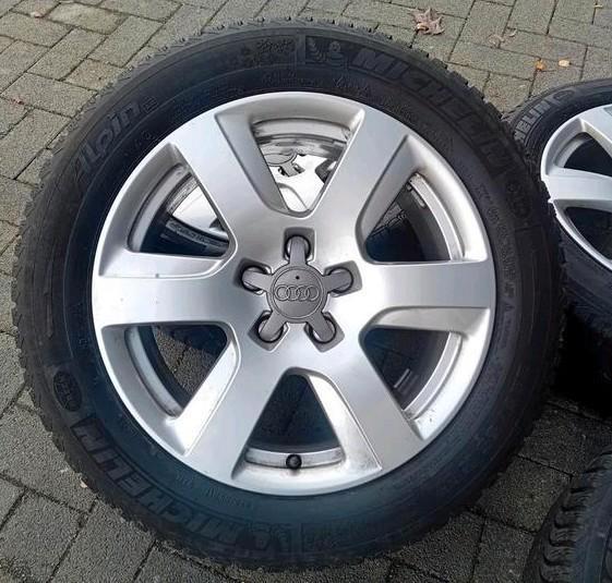 Winterbanden Michelin velgen Audi A6 C7 17inch 7,5&6mm ❄️, Auto-onderdelen, Besturing, Audi, BMW, Gebruikt, Ophalen