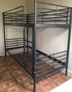Svarta Stapelbed, Huis en Inrichting, Slaapkamer | Stapelbedden en Hoogslapers, Ophalen of Verzenden, Zo goed als nieuw, Stapelbed