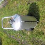Inox vat op wielen, Doe-het-zelf en Bouw, Ophalen, Zo goed als nieuw