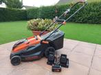 Grasmachine met 3 batterijen, Ophalen, Zo goed als nieuw