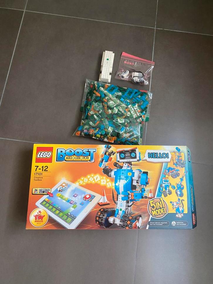 Lego boost, Kinderen en Baby's, Speelgoed | Duplo en Lego, Zo goed als nieuw, Lego, Complete set, Ophalen
