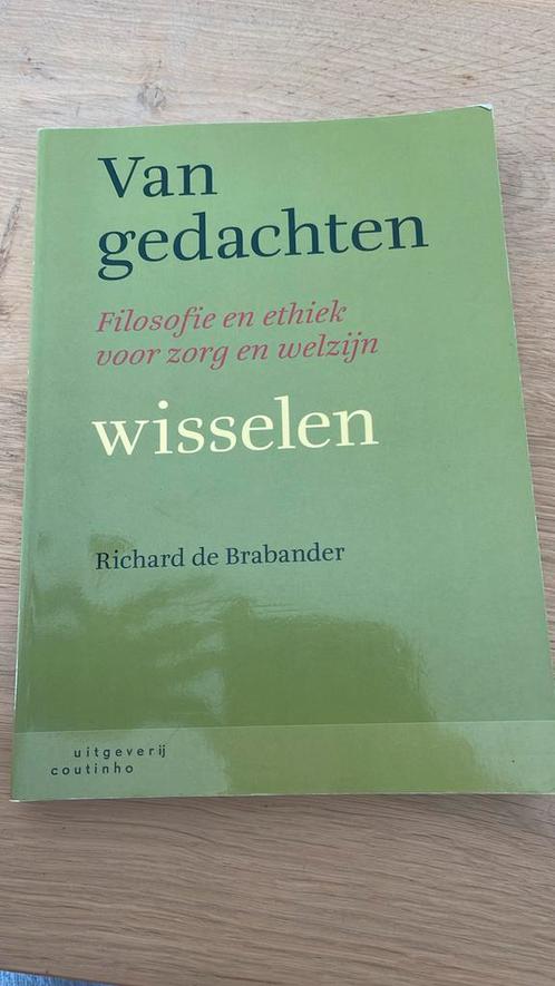 Richard de Brabander - Van gedachten wisselen, Livres, Science, Comme neuf, Envoi