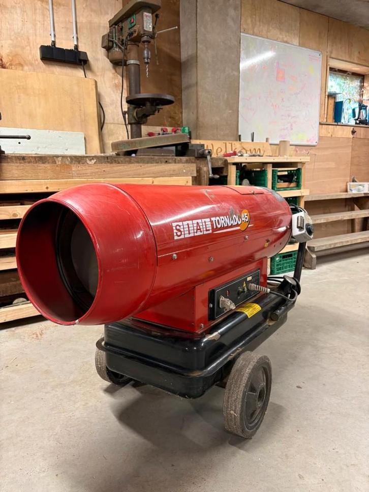 Warmeluchtkanon - Heater - Verwarming, Bricolage & Construction, Chauffage & Radiateurs, Comme neuf, 200 à 500 watts, Enlèvement ou Envoi