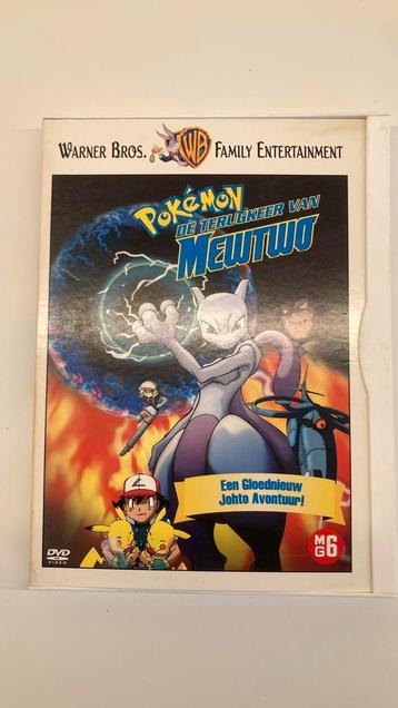 Pokemon Dvd De Terugkeer van Mewtwo beschikbaar voor biedingen