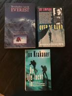 3 boeken over alpinisme, Enlèvement, Utilisé