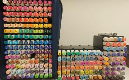 DécoTime Aquamarkers, Hobby en Vrije tijd, Tekenen, Zo goed als nieuw, Ophalen