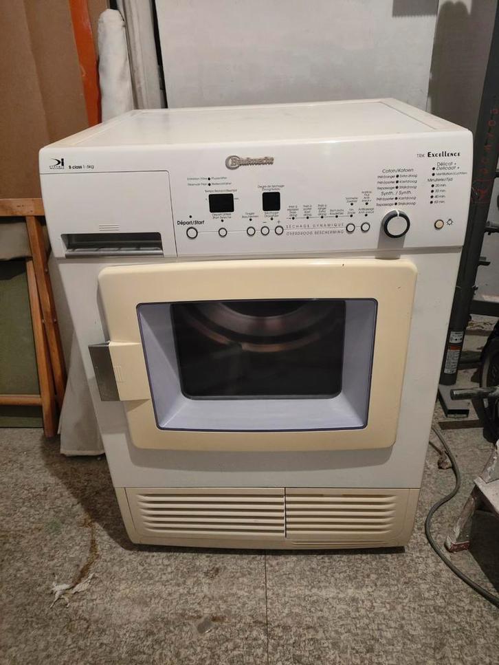 Sécheur à condensation Bauknecht - 6 kg - TRK Excellence, Electroménager, Sèche-linge, Enlèvement