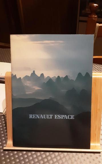 Renault espace brochure 