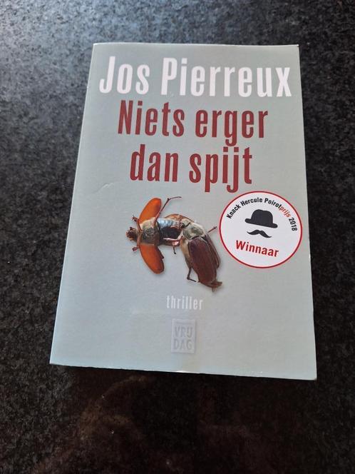 JOS PIERREUX : NIETS ERGER DAN SPIJT, Boeken, Thrillers, Nieuw, België, Ophalen of Verzenden